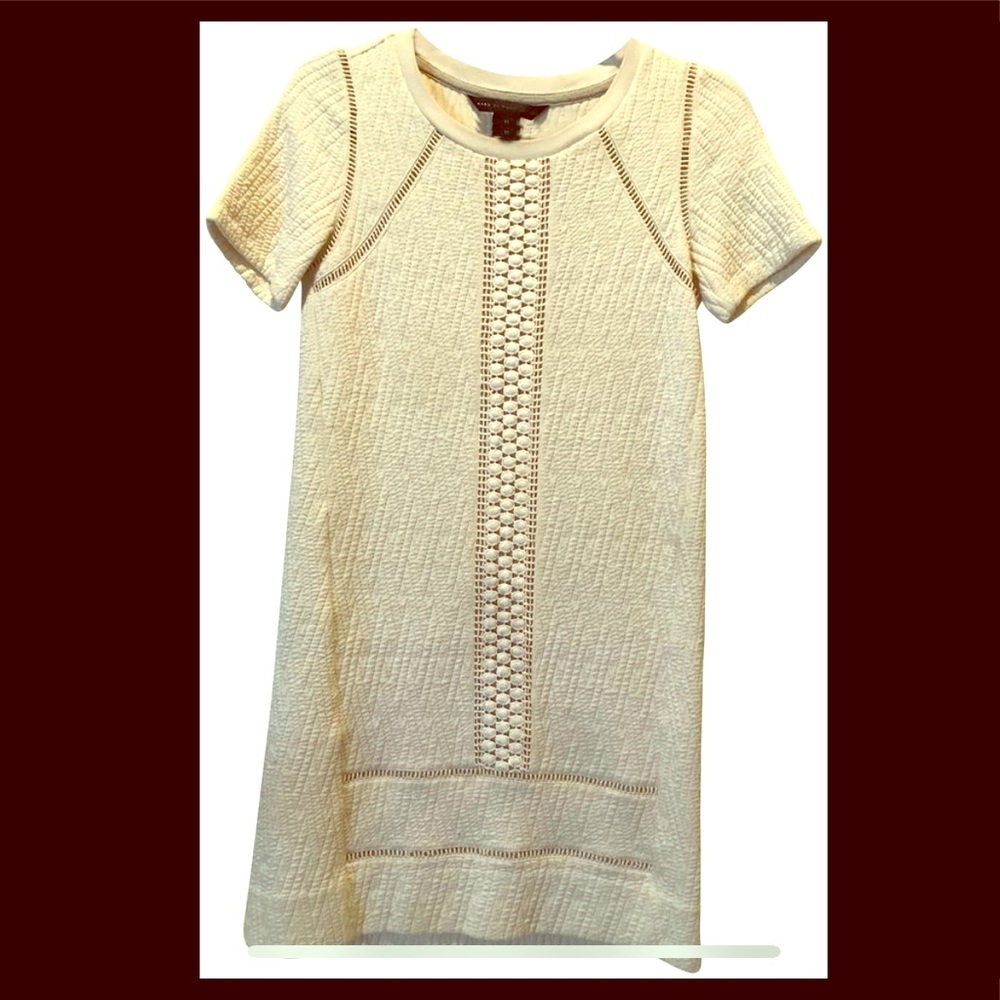 Marc by Marc Jacobs textures cotton shift dress